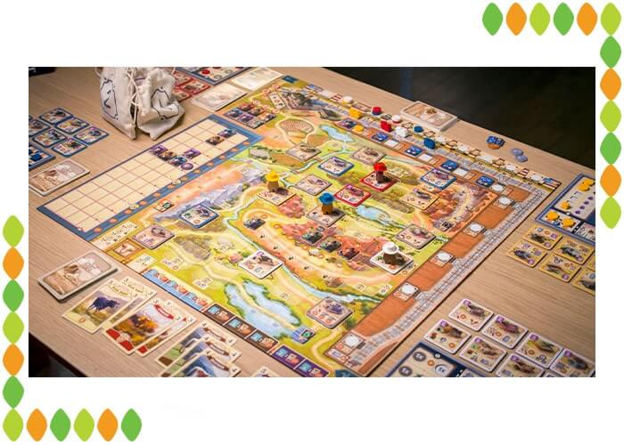 Great Western Trail board overview